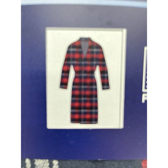 Bottoms Out Flannel Shawl Collar Robe Men’s Small Medium NWT - Picture 3 of 10
